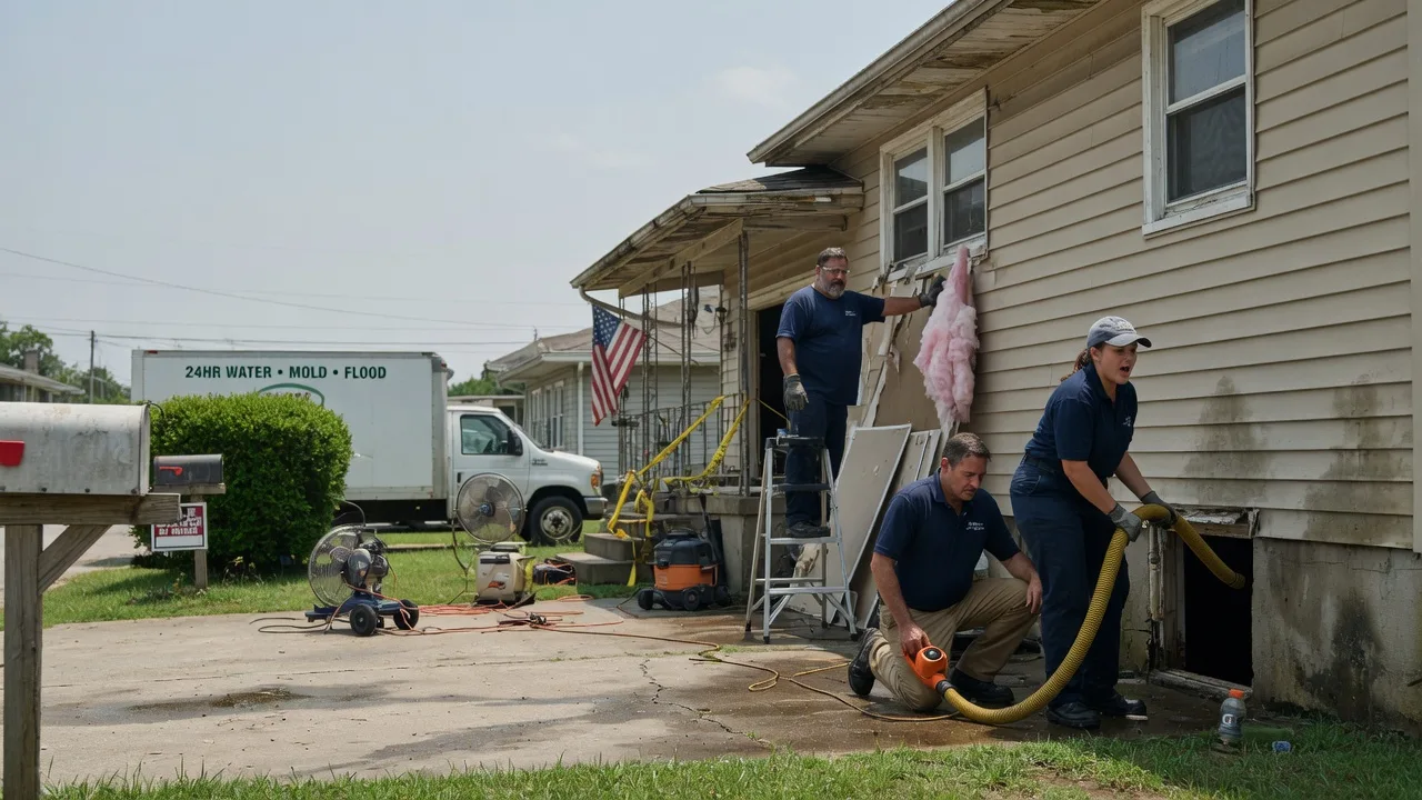 Water Damage Repair in Eddyville, IL near me